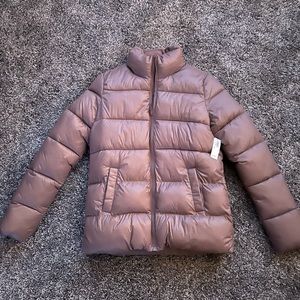 Old Navy womens coat; mauve/rose size xs; nwt